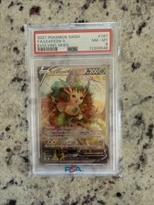 Leafeon V (Alternate Full Art) 167/203 PSA 8