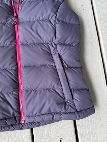 CHALECO THE NORTH FACE DOWN PUFFER 700 MUJER Talla Extra Pequeña Púrpura Cremallera Completa - Imagen 3 de 8
