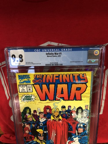 The Infinity War # 1 CGC 9.8 MARVEL COMICS (LOOK) - Picture 2 of 3