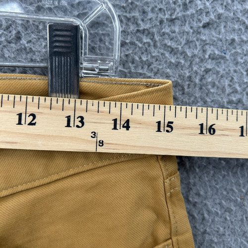 Banana Republic Traveler Pants Mens 30x32 Ochre Yellow Twill Slim Fit Mid Rise - Bild 14 von 20