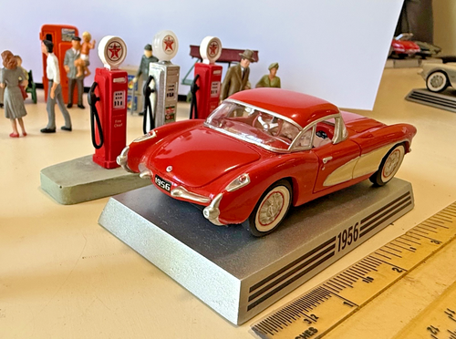 1/43 Danbury Mint 1956 CORVETTE Red Hard Top 50th Anniversary Series C9.75 (NM) - Picture 6 of 13