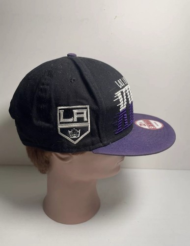 Los Angeles Kings New Era 9Fifty Snapback Hat Cap Black LA NHL Vintage Hockey - Bild 4 von 13