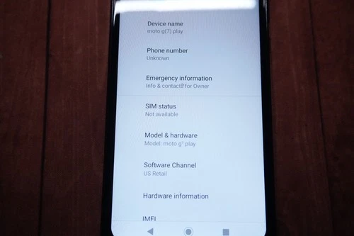 Motorola Moto G7 - 32GB XT1952-4 Unlocked Smartphone, Good Condition