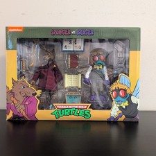 NECA Teenage Mutant Ninja Turtles Splinter & Baxter Action Figure