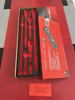 Snap-on Werkzeuge NEU ROT SCHAUMSTOFFEINLAGE HALTER für 8 Stck. 1/2 Antrieb Ratsche Organisation  