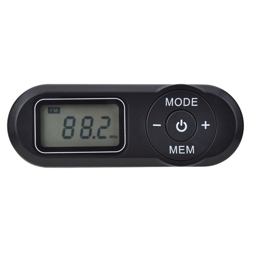 128 * 64 dots Screen resolution Portable Mini FM Radio with Earphone LCD Screen - Foto 8 di 22