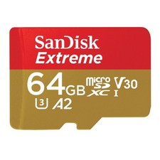SanDisk 64GB Extreme UHS-I microSDXC Memory Card FAST Storage