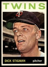 1964 Topps Dick Stigman #245 Minnesota Twins