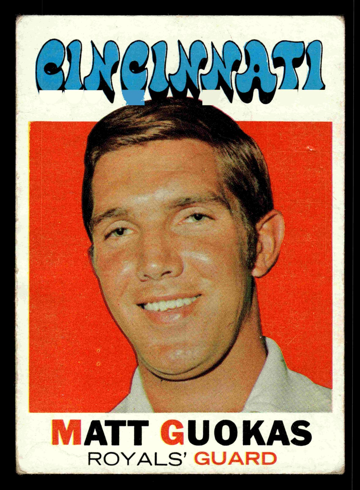 1971-72 Topps Matt Guokas #113 - Cincinnati Royals