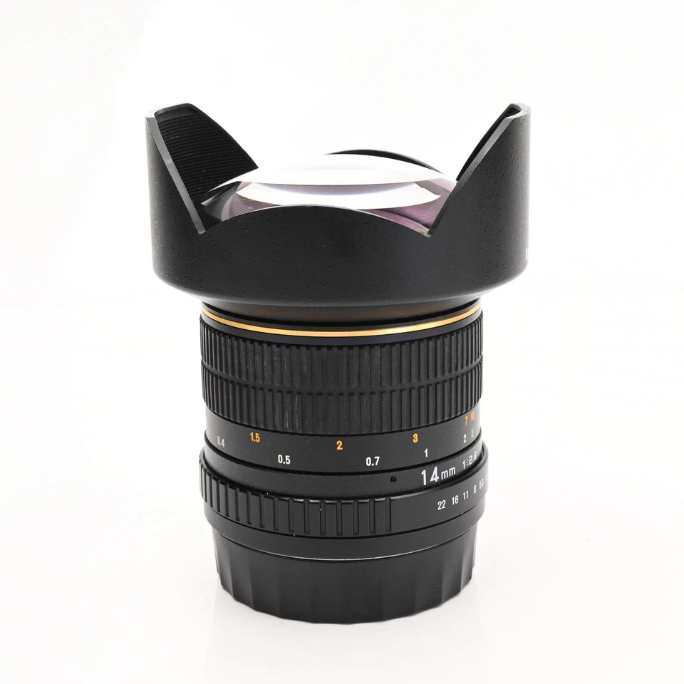Bower 14mm f2.8 ED AS IF UMC Fisheye Lens Canon EF #015 - Image 4 of 4