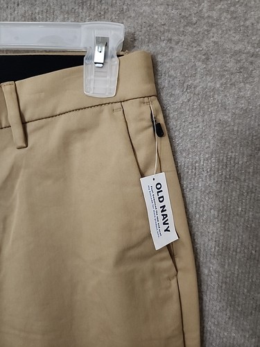 Old Navy Athletic Ultimate Tech Built-In Flex Chino Hose Herren 31x34 Beige NEU - Bild 3 von 9