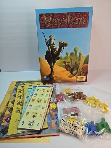 Yspahan Rio Grande Brettspiel Alter 8+ Komplett Top Zustand Siehe Bilder