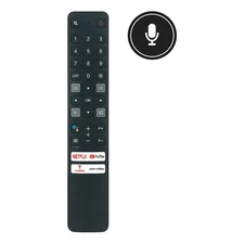 Replaced Voice Remote Control fit for TCL LCD Smart TV 50P615 43P615 55P615