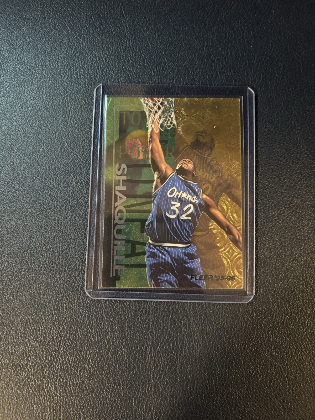1995-96 Fleer European - Tower of Power Shaquille O'Neal #425 In Sleeve