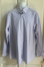 CHARLES TYRWHITT NEW Pink/Light Blue Check EXTRA SLIM FIT NON IRON Sz 16.5 36