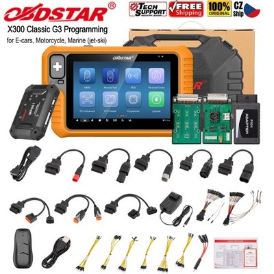 OBDSTAR X300 Classic G3 Key Master Progarmm for Car/HD/E-Car/Motorcycle/Jet Ski