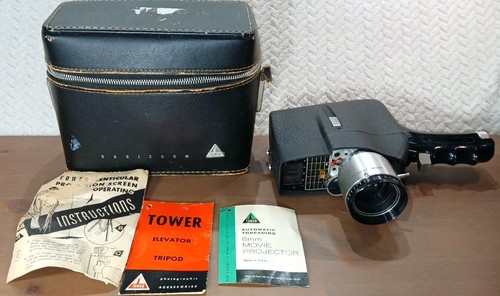 Sears Roebuck 584-91250 Tower 8MM Movie Projector USA Made Excellent Condition 