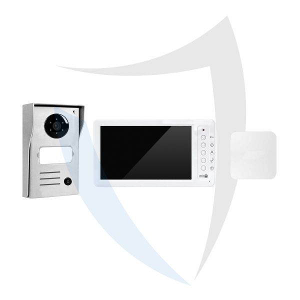 Kit Videocitofono Proxe 620217 Monofamiliare 2 Fili Schermo 7 Pollici