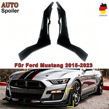 Frontstoßstange Ecke für Ford Mustang GT500 Style 2015-23 Winglet Splitter Glanz