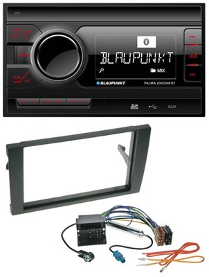 Blaupunkt MP3 Bluetooth DAB 2DIN SD USB Autoradio für Audi A4 01-08 B6 B7 Quadlo