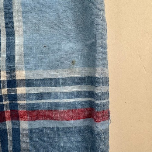Columbia Mens Large Regular Fit Blue Plaid Pearl Snap Short Sleeve Hiking Shirt - Picture 10 of 10