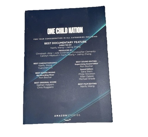 One Child Nation FYC DVD Documentary Academy Screener Amazon - Imagen 5 de 5