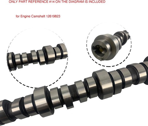 5.3L AFM DOD Camshaft Lifters Kit For Chevy GMC Silverado Gen5 L83 New 2014-2019 - Picture 2 of 11