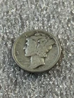 1927-D MERCURY DIME AG About Good $1.25 ebay Shipping L-30