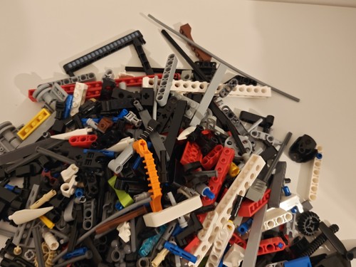 Lego Konvolut Technic gemischt nur Original Steine 1 kg #T6 - Bild 4 von 11
