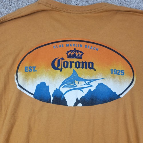 Corona Extra Los Cabos Cabo Long Sleeve T-Shirt Graphic Tee Mens Size Large - Picture 6 of 6