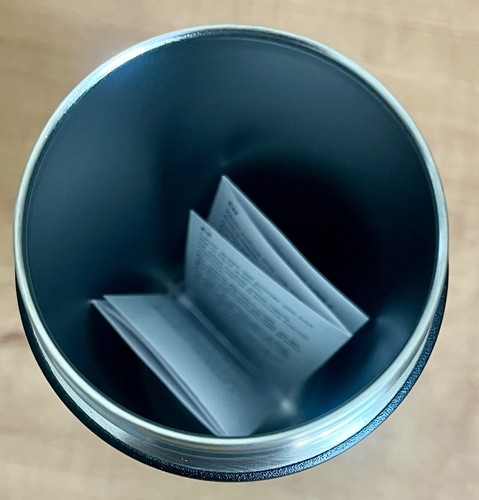 Chillys Series 2 500ml Reise Kaffeetasse ABYSS Schwarz Edelstahl - Bild 9 von 9