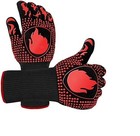 1 Pair Extreme Heat Resistant Gloves BBQ Grilling Cooking Oven Glove Mitts 1472℉