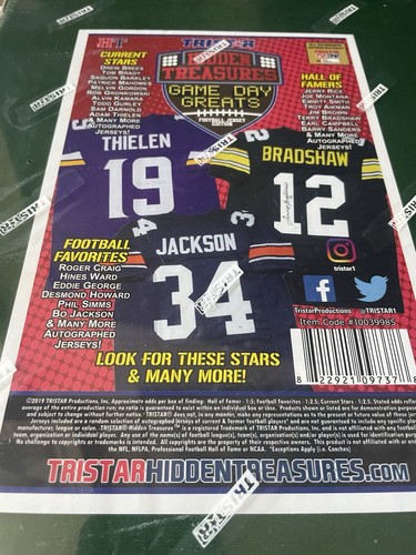 2019 Season Edition Tristar Hidden Treasures Autogramm Football Jersey Box! 🔥 - Bild 7 von 7