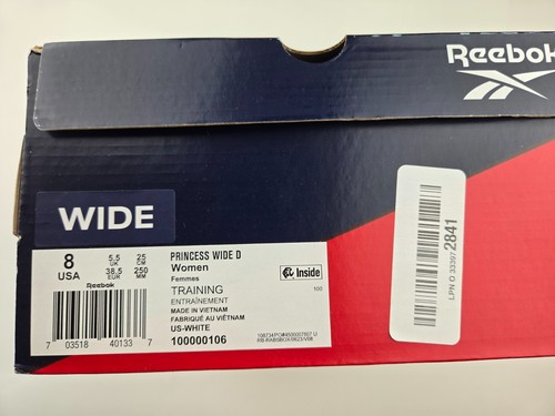 Reebok Women's Princess Sneakers Tennis Shoes, size 8 D - Picture 8 of 8