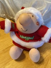 Vintage 1987 American Greetings Ziggy and Friends Christmas I Love You Plush