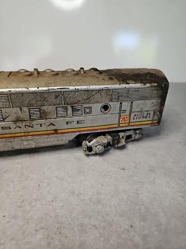 Tren ficticio vintage Lionel Santa Fe 2333-20 diésel 2343 original sin probar - Imagen 7 de 12
