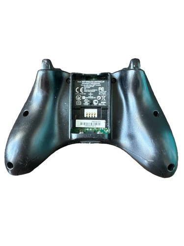 Controller Wireless Microsoft per Xbox 360 OEM Nero Manca sul retro Vedi foto - Foto 2 di 2