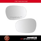 Mirror Glass Set Heated w/ Plate Chrome for BMW 1/3 Series E81/E82/E87 E90/E91