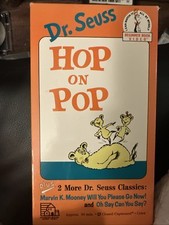 Dr. Seuss Hop On Pop VHS Video