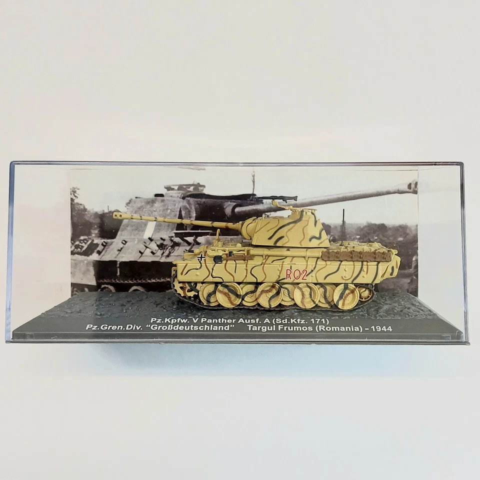 DeAgostini 1:72 Sd. Kfz. 171 Panther Ausf.A Pz.Gren.Div. Großdeutschland in OVP - Bild 3 von 3