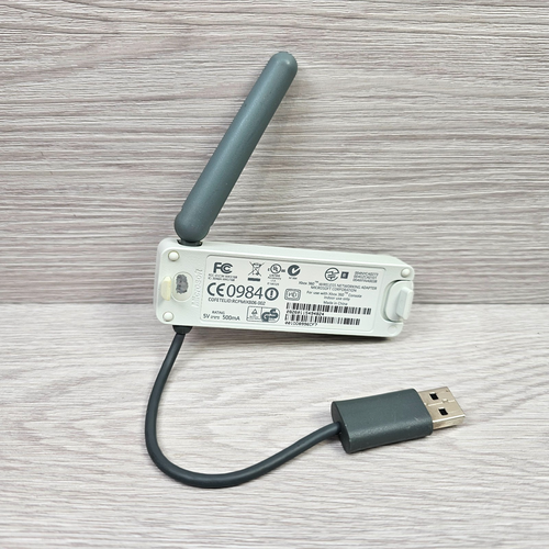Official Microsoft Xbox 360 Wireless Networking Adapter – White Tested - Picture 2 of 6