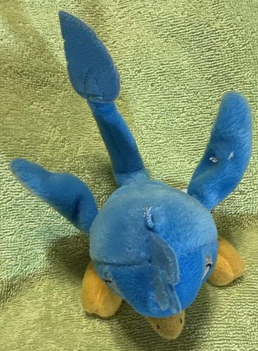 Vtg 2005 NEOPET #12 BLUE PTERI Happy Meal Toy Action Figure Plush - Picture 5 of 8