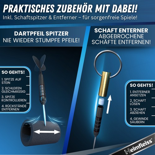 Dart-Scheiben Ständer Zubehör für Steeldartscheibe Halterung Dart-Board-Halter - Bild 8 von 25