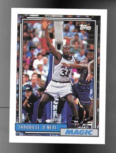 1992-93 Topps #362 Shaquille O'Neal RC Rookie Card Orlando Magic