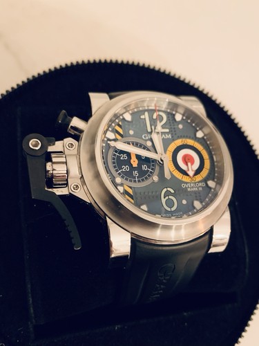 Graham Chronofighter Oversize Overlord Mark III Chronograph Box Case Ltd Edition - Picture 2 of 24