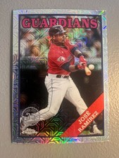 2023 Topps Series 1 - Jose Ramirez - 1988 Chrome Mojo Refractor #T88C-34
