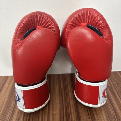 Brand New Fairtex BGV1 Red Black Muay Thai Boxing Gloves 16oz - Picture 6 of 12