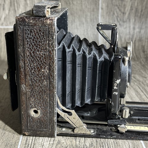 Vintage Voigtlander Avus 9x12 Folding Film Camera 135mm Skopar f:6.3 Lens NICE - Picture 9 of 10