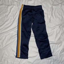 Gymboree Boys' Dark Blue with Colored Stripe Pull On Pants Size Small 5-6