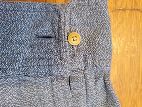 Wallace & Barnes Popover Blue Gray Medium J. Crew - Imagen 3 de 9